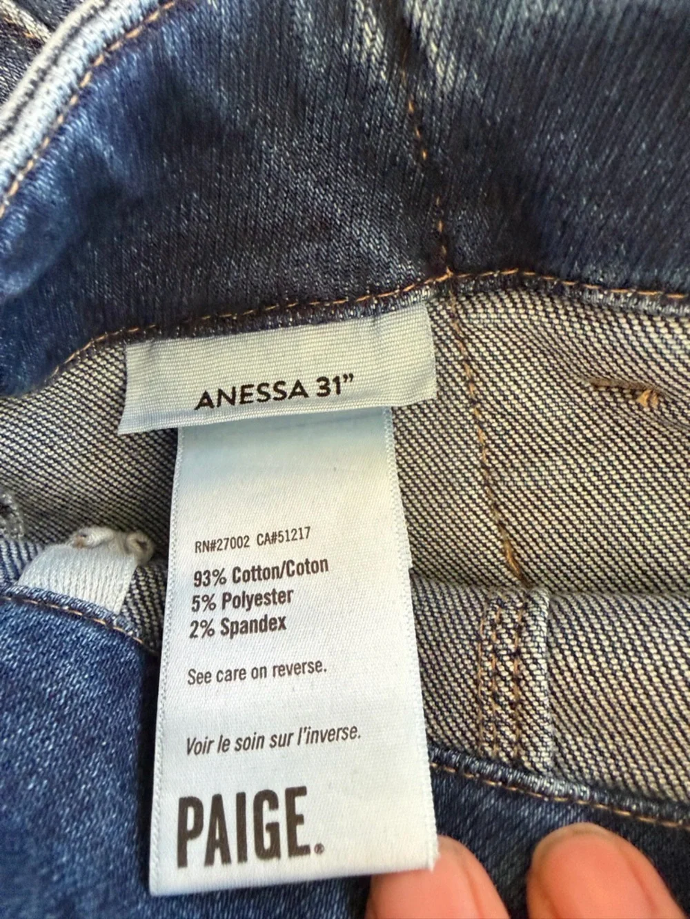 PAIGE Anessa Wide Leg Jeans - Picture 7 of 8